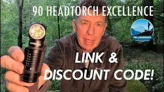 TOUGH, POWERFUL, VERSATILE. The Sofirn HS41 headtorch plus SP35T torch.