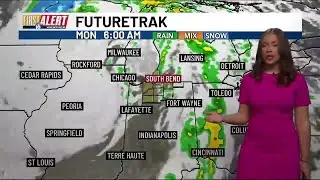 First Alert Easter Sunday Forecast: Rain chances for midday are isolated