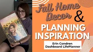 Fall Home Decor & Planning Inspiration 🍁 | Erin Condren LifePlanner + Cozy Gift Ideas