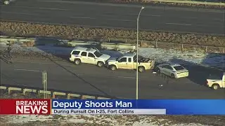 1 Injured In Shooting With Larimer County Sheriff's Deputies On I-25 After Pursuit