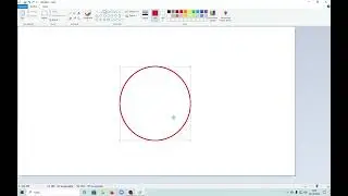 How 2 draw japanese flag in mspaint