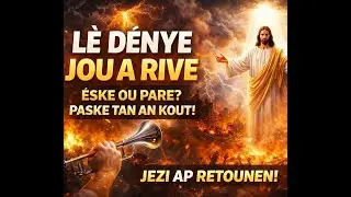 Lè Denye Jou a Rive -  Yon Mizik ki Chanje Lavi ou! jezi ap vini/yon mizik ki gen fòs. OFISYEL VIDEO