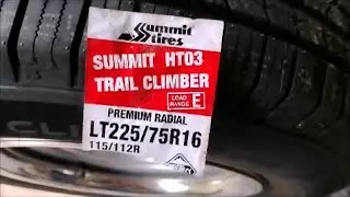 Summit Tire Quick Review #tires #tire #productreview #vanlife