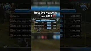 Best dye weapons⁉️|| Toram Online #toram #asobimo #bemmo