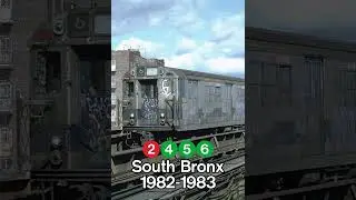 South Bronx Throwback 1982-1983 #nycsubway #nostalgia #throwback
