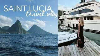 Staying in Marigot Bay Saint Lucia | TRAVEL VLOG