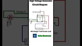 High Voltage Generator Circuit Diagram  | Diy high voltage generator kese banae