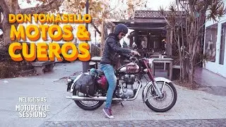 Fabricando Alforjas de Cuero para MOTOS - Conociendo el Taller  de Eze, el creador de Don Tomasello