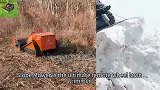 Buy China made remote control mower on tracks low price, chinese best r/c lawn mower on Alibaba