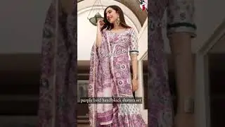 For Summer parties try this gorgeous  cool fabric sharara set for #elegant look #cottonshararasuit