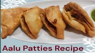 इतनी कुरकुरी की सब उंगली 😋 चाटते रह जाएंगे | Quick & Easy Aloo Paneer Patties Recipe |