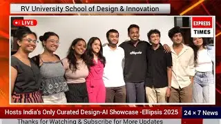RV University'sSchool of Design and Innovation Hosts India's Only Curated Design-AI Showcase 2025
