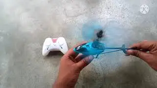 Remote control flying helicopter unboxing SL Actionz