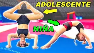NIÑA vs ADOLESCENTE - ABC GIMNASIA Challenge! 🤸🏻‍♀️ Reto de Gimnasia | Yippee Family