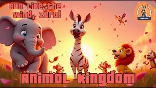 Run Like the Wind, Zara!🦓 | Animal Kingdom &ndash; Kids Story & Song