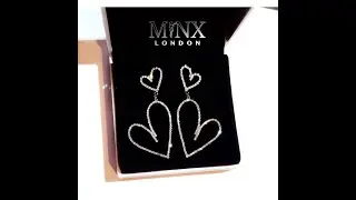 heart earrings, diamond heart earrings, womens heart earrings, dangle earrings, drop earrings