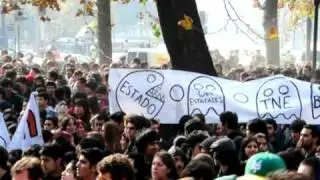 Chilean students rally for education protest