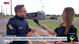 RODOVIAS EM MS: OPERA&Ccedil;&Atilde;O CARNAVAL INTENSIFICA FISCALIZA&Ccedil;&Atilde;O PARA COMBATER EMBRIAGUEZ AO VOLANTE