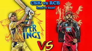 CSK vs RCB head to head comparison| RCB vs CSK stats |ComparoMeter|