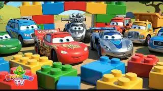 Oh No! Tractor Falls Off Bridge! | Construction Truck & Cargo Vehicle Rescue | Toy Story
