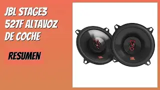 RESE&Ntilde;A (2026) : JBL Stage3 527F Altavoz de Coche. DETALLES