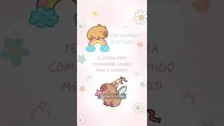CONVITE ANIMADO CAPIVARA