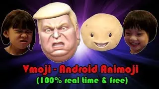 [ENG SUB] How to get Apple animoji feature for android with Vmoji apk