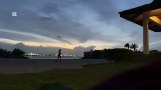 IK enjoying Sentosa Sunset on 7th December 2025