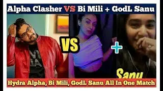 Alpha Clasher VS Bi Mili and GodL Sanu  Fight in Novo | Alpha Funny Moments With Mili