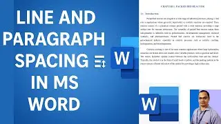 Master Line & Paragraph Spacing in MS Word (MS Word Tips #07)