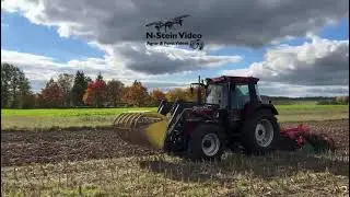 Case IH 844 XL mit 3 m Agro-Masz Kurzscheibenegge | Bodenbearbeitung im Einsatz 🚜🌱