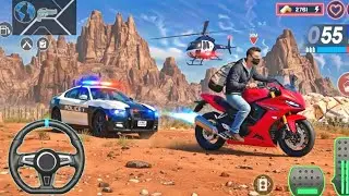 Police Car Chase Simulator 3D Game - Real Cop Cars Driving Simulator 2025 - Android Gameplay