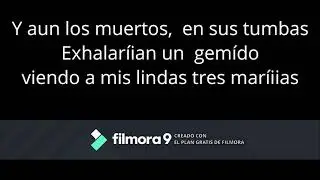 Mis tres Marías - Karaoke (Hermanas Mendoza Sangurima)