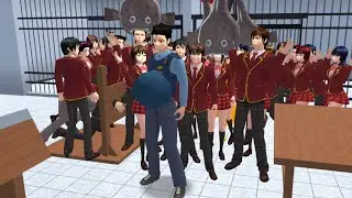 Polisi Cowok Hamil l Taiga Melahirkan Saat Selamatkan Guru Yang Di Culik l Sakura School Simulator 