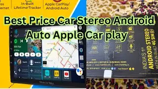 Best Stereo Trak n Tell Android Auto Apple CarPlay | Car Tracking & free life time 4G Sim inbuilt |