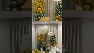 🌴 Aesthetic White & Green Birthday Party Decoration | Beach Vibes by Party Addiction #birthdayparty