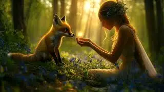 The Lady And The Fox | Magical Fantasy Music & Peaceful Forest Ambience for Reading,Writing&Dreaming