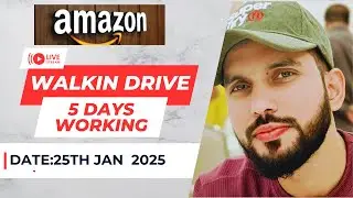 Amazon Mega Walkin Drive 2025