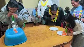 Familia Mucha 2026 atrapa la pelota 