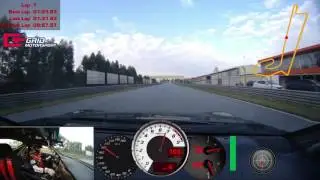 Toyota 86 CEC Endurance Shakedown Lap - Video VBox HD2
