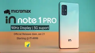 MICROMAX IN NOTE 1 PRO Trailer🇮🇳| Indian Phone Under 15000 | Micromax New Phone launch | Micromax in