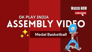 How to Assemble OK PLAY Medal Basketball Set | Adjustable Hoop for Kids Indoor & Outdoor Play