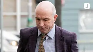 Former Kilkenny hurler DJ Carey arrives at court to be sentenced for fraud charges