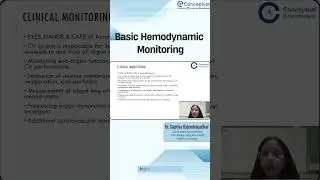 A small overview of Basic Hemodynamic Monitoring by Our Expert Faculty Dr. Supriya Gajendragadkar