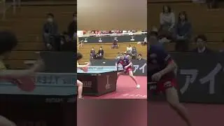 Rocket Shot After Chop Block!! [🏓🤐] #tabletennis #shorts #pingpong