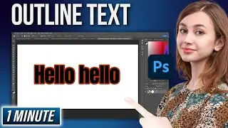 How to Outline Text in Photoshop 2026