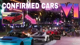 CONFIRMED CARS IN GTA 6! (Grand Theft Auto VI Trailer)