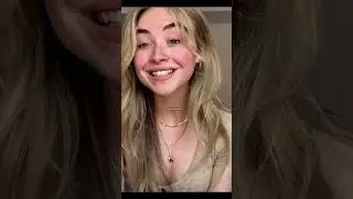 sabrina carpenter without makeup 💕#makeover #sabrinacarpentertour #aesthetic #fun #fypシ゚