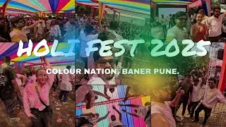 Holi Fest 2025 | Colour Nation | Baner, Pune  |  Wanderer Soul 04