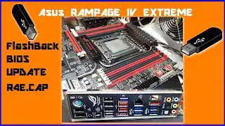 FlashBack ile NASIL BIOS G&Uuml;NCELLEME YAPILIR?/ASUS Rampage IV Extreme 2011 SOCKET X79 CHIPSET
